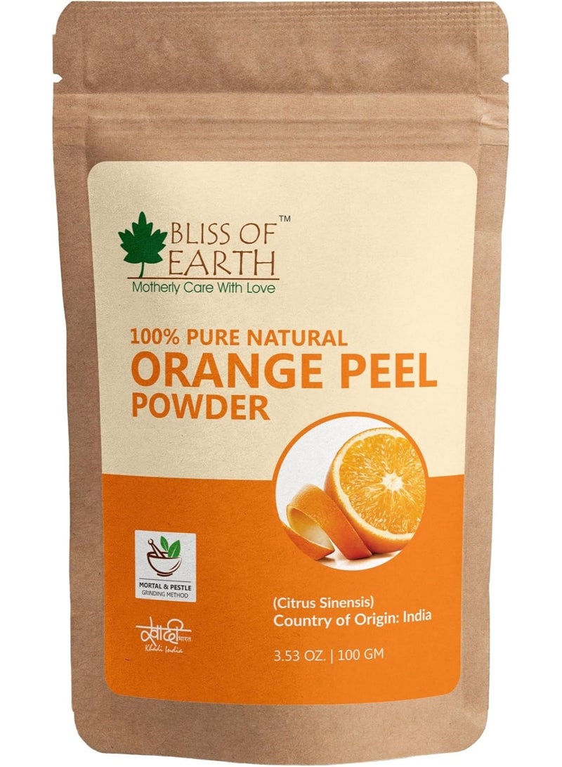 بليس اوف ايرث مسحوق قشر البرتقال، 100 جرام - Image 1